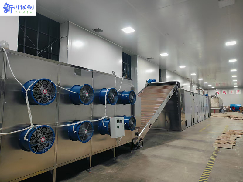 四川南充客戶訂購我廠一條烘干流水線